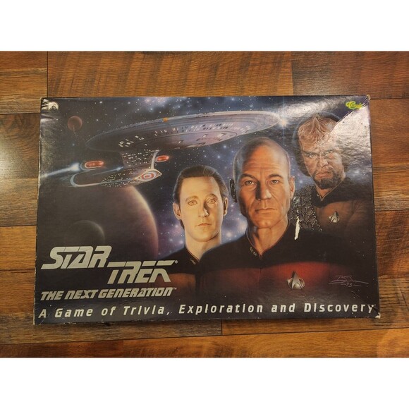 Star Trek The Next Generation A Game of Trivia, Exploration And Discovery 1993 - Picture 1 of 3